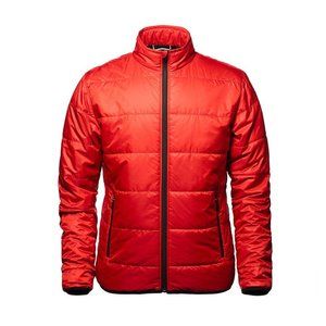 Men's Red Puffer Jacket